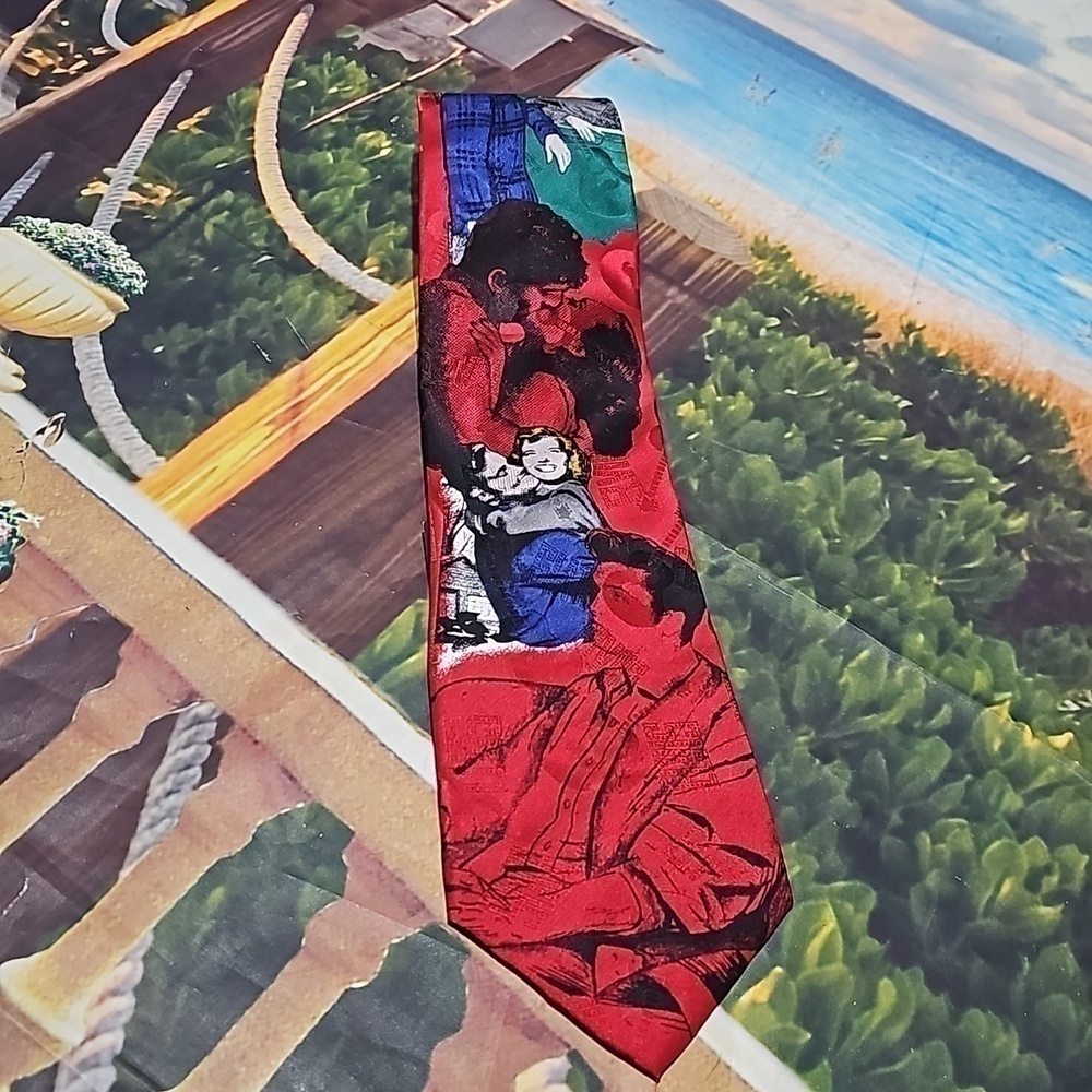 Elvis Presley Love Me Tender Silk Tie NWT